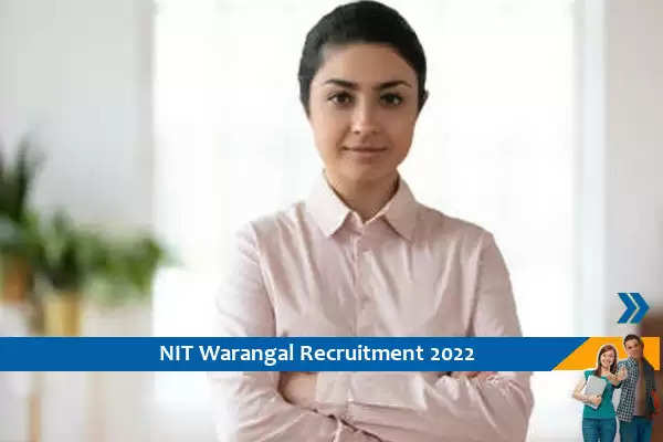 NIT Warangal में वरिष्ठ परियोजना सहयोगी के पद पर निकाली भर्ती, अंतिम तिथि-31-7-2022