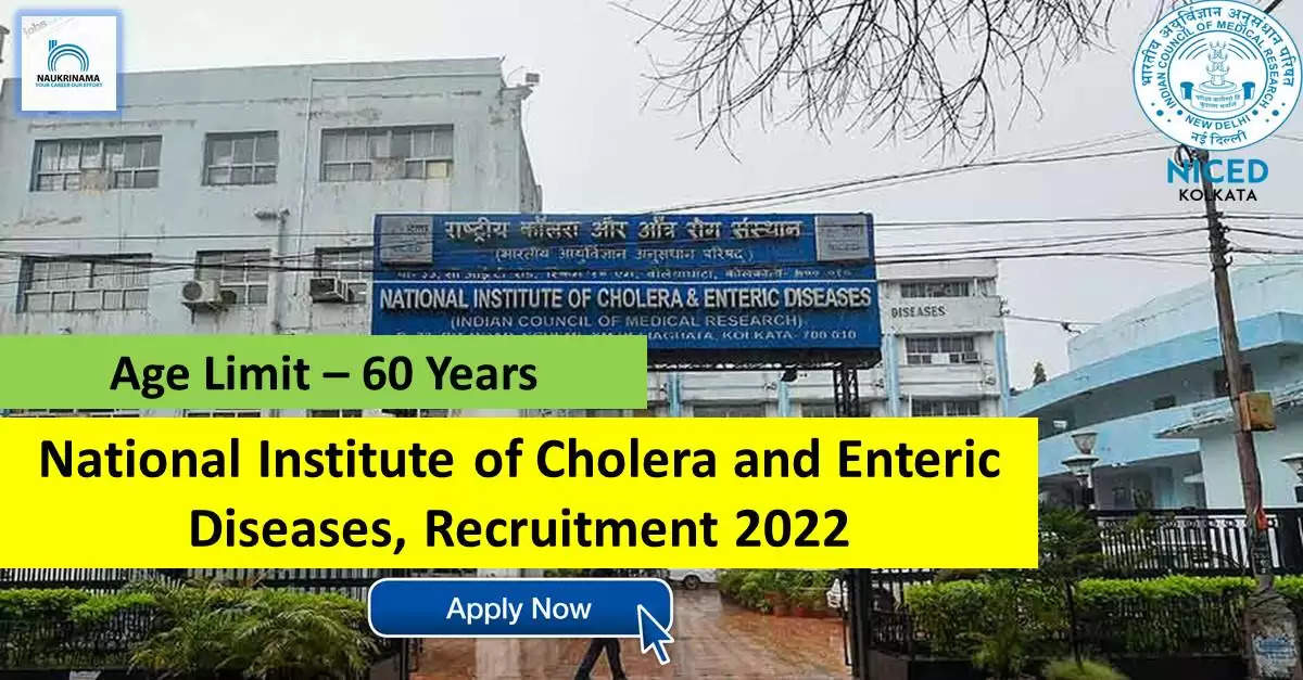 NICED Recruitment 2022: A great opportunity has come out to get a job (Sarkari Naukri) in National Institute of Cholera and Enteric Diseases (NICED). NICED has invited applications to fill the posts of Counselor (NICED Recruitment 2022). Interested and eligible candidates who want to apply for these vacant posts (NICED Recruitment 2022) can apply by visiting the official website of NICED https://niced.org.in/default.htm. The last date to apply for these posts (ANGRAU Recruitment 2022) is 6 October.  Apart from this, candidates can also directly apply for these posts (NICED Recruitment 2022) by clicking on this official link https://niced.org.in/default.htm. If you need more detail information related to this recruitment, then you can see and download the official notification (NICED Recruitment 2022) through this link NICED Recruitment 2022 Notification PDF. A total of 1 posts will be filled under this recruitment (NICED Recruitment 2022) process.  Important Dates for NICED Recruitment 2022  Starting date of online application - 14 September  Last date to apply online - 06 October  NICED Recruitment 2022 Vacancy Details  Total No. of Posts- 1  Eligibility Criteria for NICED Recruitment 2022  Diploma, Bachelor in Psychology, Social Work, Sociology, Anthropology, Human Development, Post Graduate  Age Limit for NICED Recruitment 2022  Candidates age limit should be between 60 years.  Salary for NICED Recruitment 2022  13,000/- per month  Selection Process for NICED Recruitment 2022  Selection Process Candidate will be selected on the basis of written examination.  How to Apply for NICED Recruitment 2022  Interested and eligible candidates may apply through official website of NICED (https://niced.org.in/default.htm) latest by 06 October 2022. For detailed information regarding this, you can refer to the official notification given above.    If you want to get a government job, then apply for this recruitment before the last date and fulfill your dream of getting a government job. You can visit naukrinama.com for more such latest government jobs information.