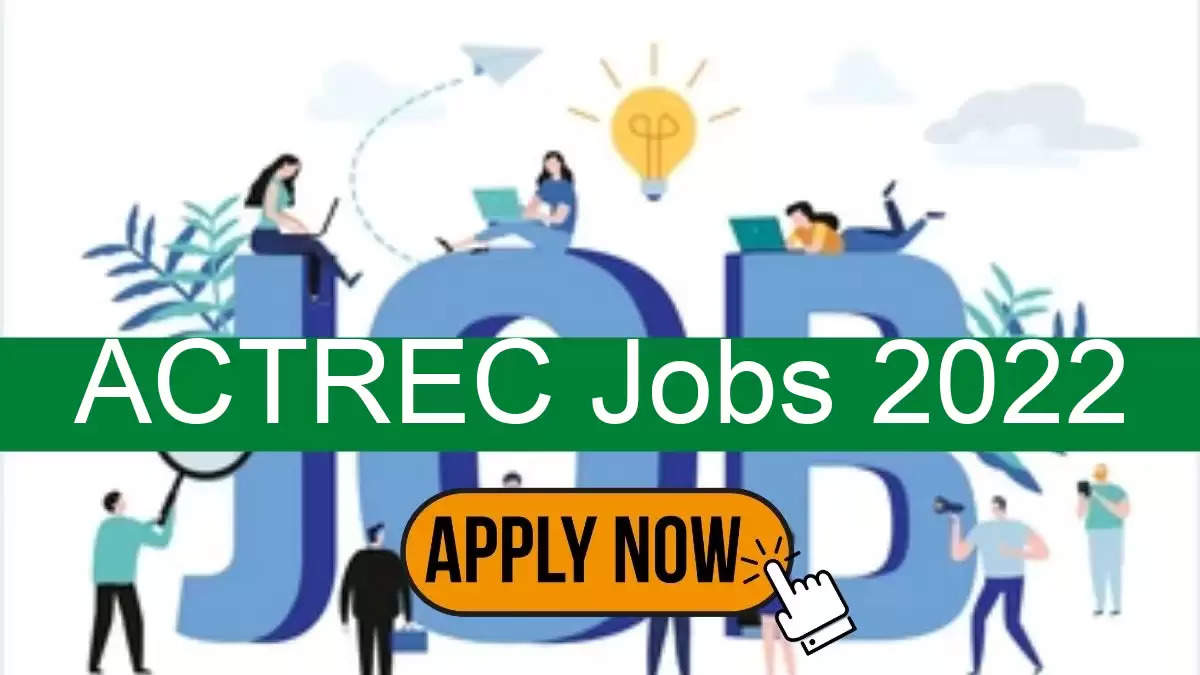 ACTREC Recruitment 2022: A great opportunity has come out to get a job (Sarkari Naukri) in Advanced Center for Treatment, Research and Education Cancer (ACTREC). ACTREC has invited applications to fill the posts of Scientific Officer (ACTREC Recruitment 2022). Interested and eligible candidates who want to apply for these vacant posts (ACTREC Recruitment 2022) can apply by visiting the official website of ACTREC, actrec.gov.in. The last date to apply for these posts (ACTREC Recruitment 2022) is 30 September.  Apart from this, candidates can also apply for these posts (ACTREC Recruitment 2022) by directly clicking on this official link actrec.gov.in. If you need more detail information related to this recruitment, then you can see and download the official notification (ACTREC Recruitment 2022) through this link ACTREC Recruitment 2022 Notification PDF. A total of 1 post will be filled under this recruitment (ACTREC Recruitment 2022) process.    Important Dates for ACTREC Recruitment 2022  Online application start date –  Last date to apply online - 30 September  ACTREC Recruitment 2022 Vacancy Details  Total No. of Posts – Scientific Officer – 1 Post  Eligibility Criteria for ACTREC Recruitment 2022  Scientific Officer: Ph.D degree in computer from recognized institute and experience  Age Limit for ACTREC Recruitment 2022  The age limit of the candidates will be valid as per the rules of the department.  Salary for ACTREC Recruitment 2022  Scientific Officer: 40000-70000/-  Selection Process for ACTREC Recruitment 2022  Scientific Officer: Will be done on the basis of Interview.  How to Apply for ACTREC Recruitment 2022  Interested and eligible candidates can apply through the official website of ACTREC (actrec.gov.in) latest by 30 September. For detailed information regarding this, you can refer to the official notification given above.  If you want to get a government job, then apply for this recruitment before the last date and fulfill your dream of getting a government job. You can visit naukrinama.com for more such latest government jobs information.