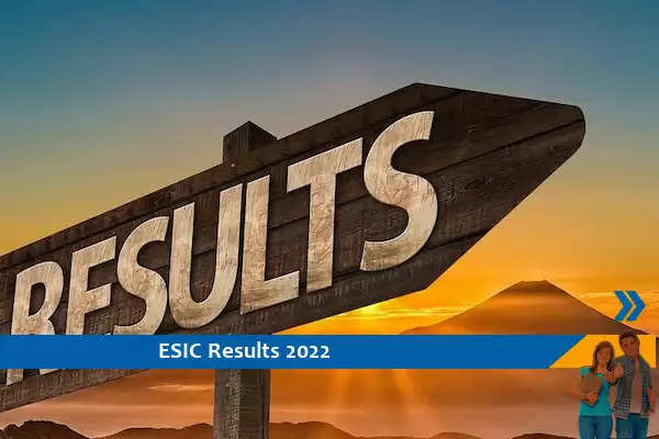 ESIC Faridabad Results 2022- सहायक प्रोफेसर और सह प्रध्यापक परीक्षा 2022 के परिणाम के लिए यहां क्लिक करें