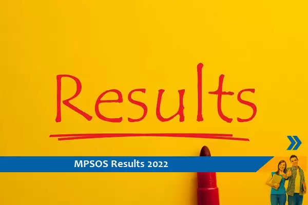 MPSOS ने 10वीं और 12वीं बोर्ड परीक्षा 2022 का परिणाम जारी किया
