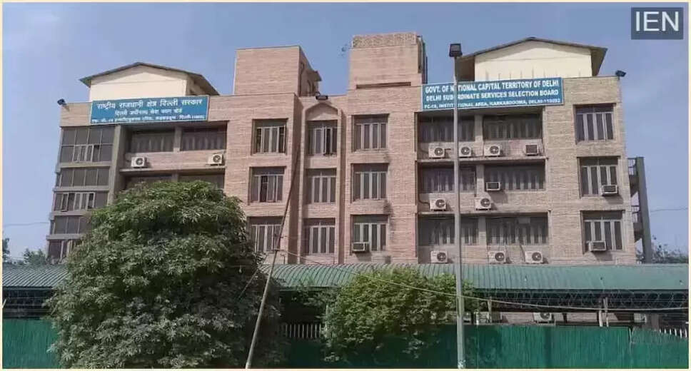 DSSSB Announces 2026 Recruitment Exam Schedule for Delhi Government Jobs