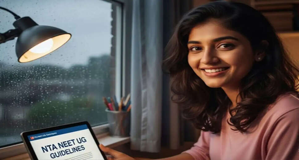NEET UG 2026: Essential Travel Tips Amidst Rain Forecast