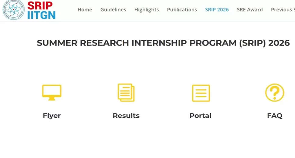 IIT Gandhinagar Opens Applications for Summer Research Internship Program