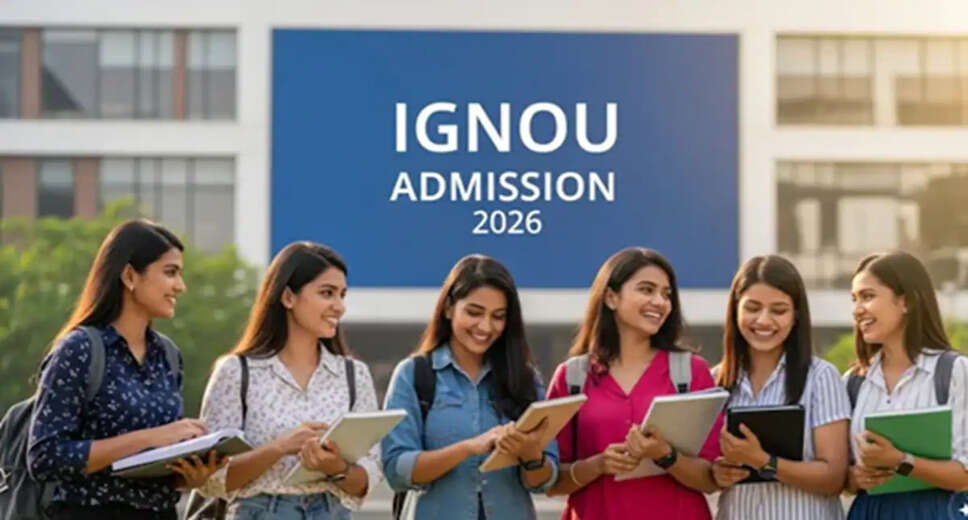 IGNOU Opens Admissions for 2026: Apply Now for Various Courses