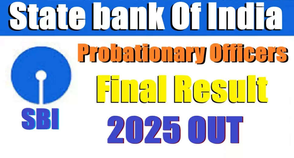 SBI PO Final Result 2025 Announced: Check Your Status Now