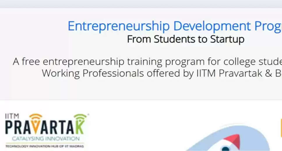 IIT Madras Offers Free Online Entrepreneurship Courses for All Ages