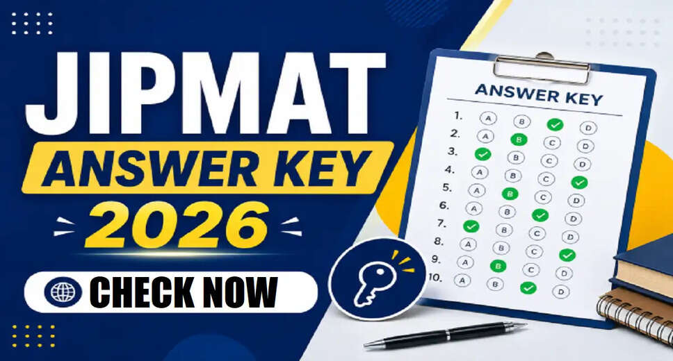 NTA JIPMAT 2026 Answer Key Released: Download Now