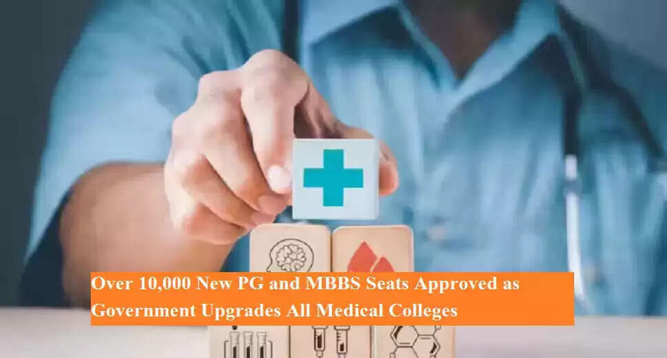 India's Union Cabinet Approves Expansion of Medical Education with 10,000 New Seats