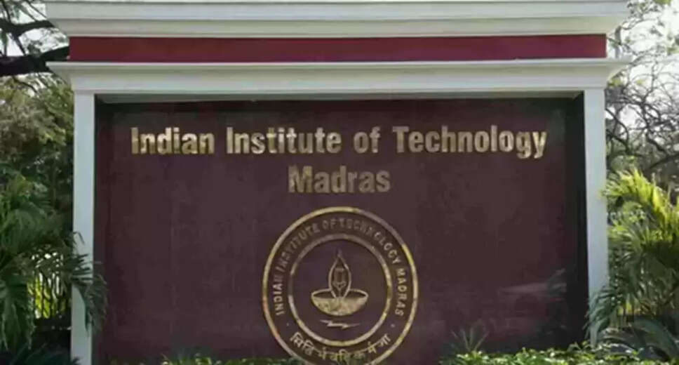 IIT Madras Announces Recruitment for Non-Teaching Positions in 2025