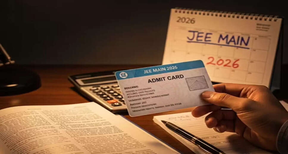 JEE Main 2026 Admit Cards Now Available for Download