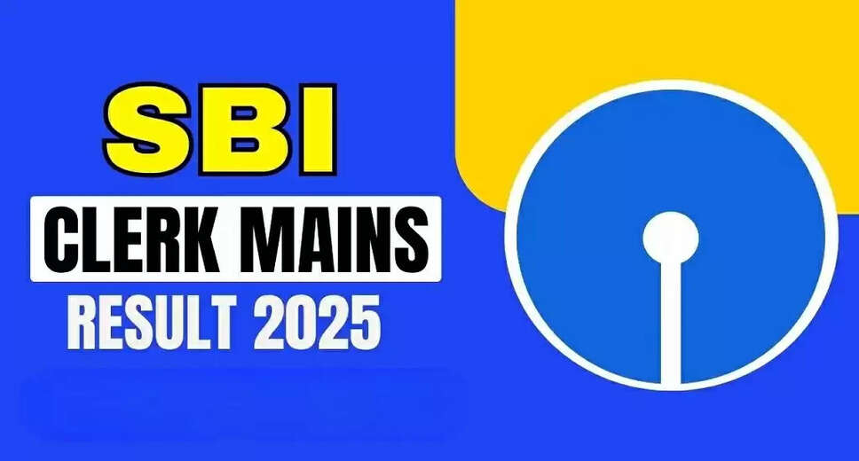 SBI Clerk Mains Result 2025 Released: Check Your Scores Now