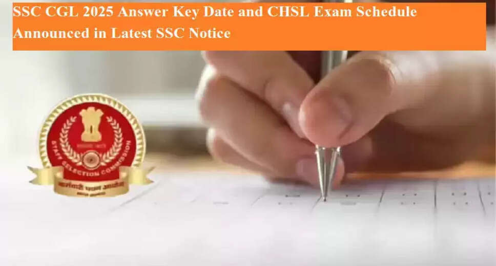 Latest Updates on SSC CGL 2025 Exam and Upcoming Recruitment Notifications