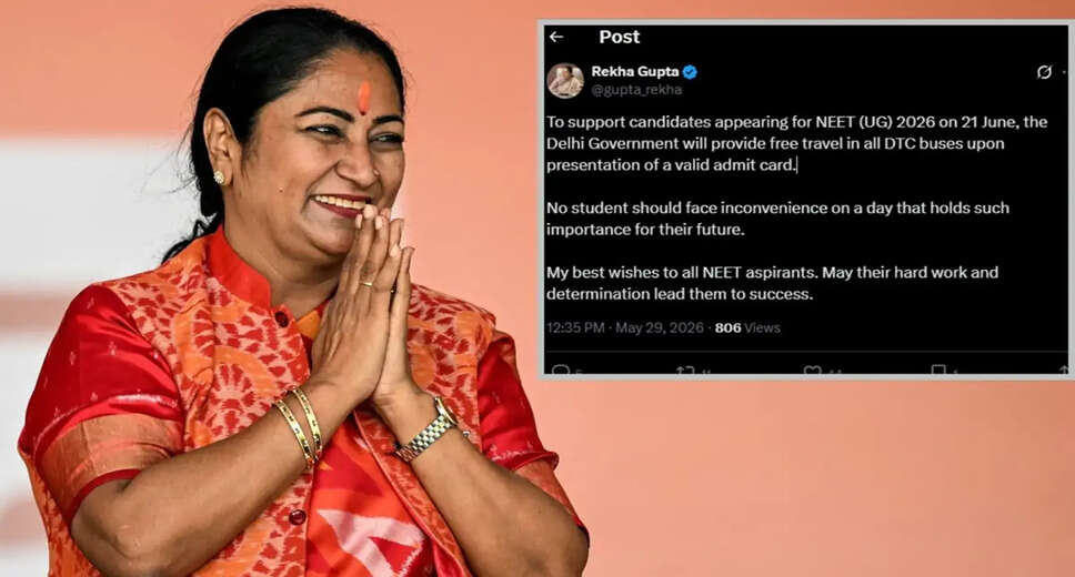 Delhi Offers Free Bus Travel for NEET UG 2026 Candidates