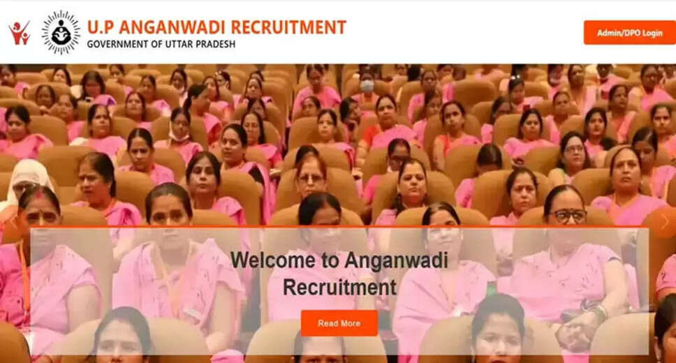 Uttar Pradesh Anganwadi Recruitment for Women: Apply Now