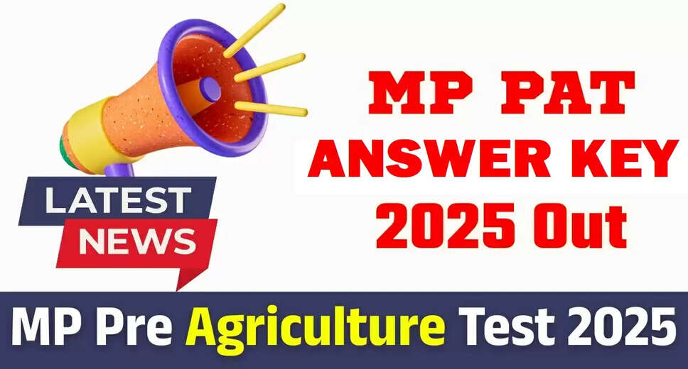 MPESB PAT 2025 Answer Key Released: Download Now