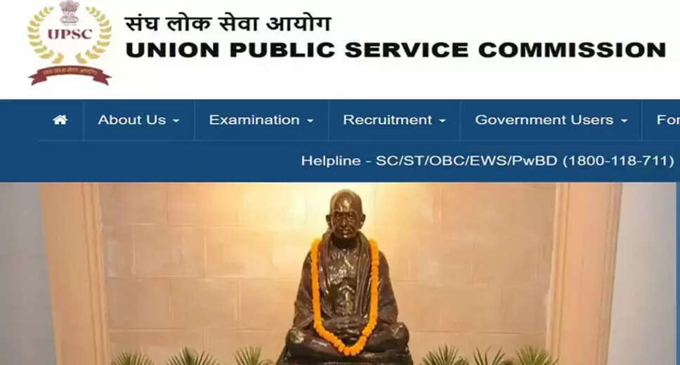 UPSC Announces Results for Civil Services Main Examination 2025