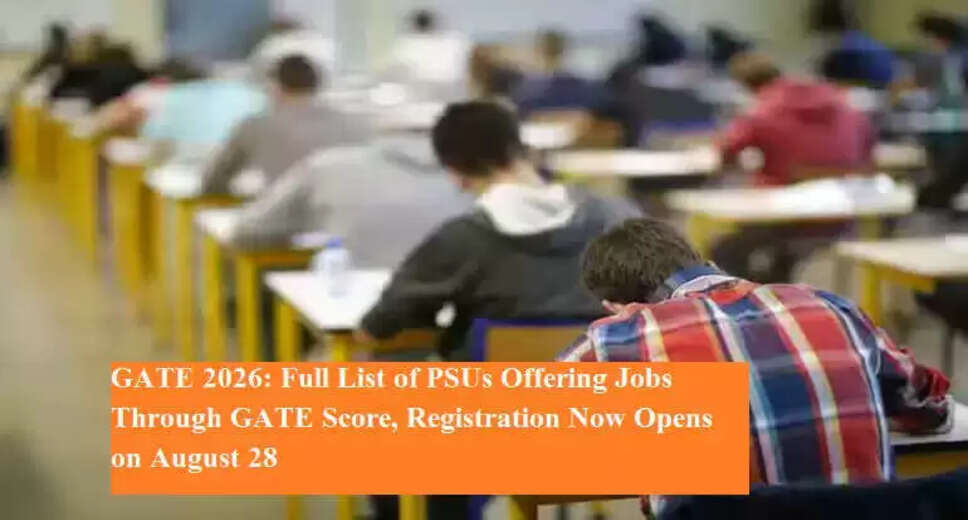 GATE 2026: Your Pathway to Government Jobs in India
