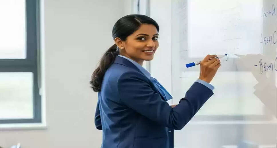 Rajasthan Teacher Recruitment 2025: Apply for 500 School Lecturer Positions