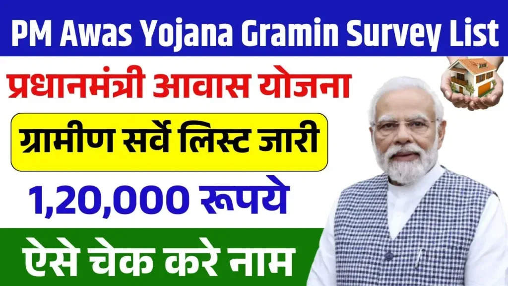 2025 PM Awas Yojana Gramin Survey List Released: Check Your Name Now