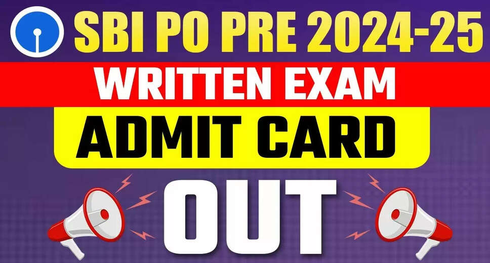 Download SBI PO Pre Admit Card 2025: Important Dates and Details