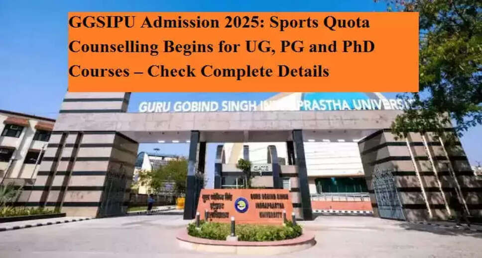 GGSIPU Launches Offline Counselling for Sports Quota Admissions