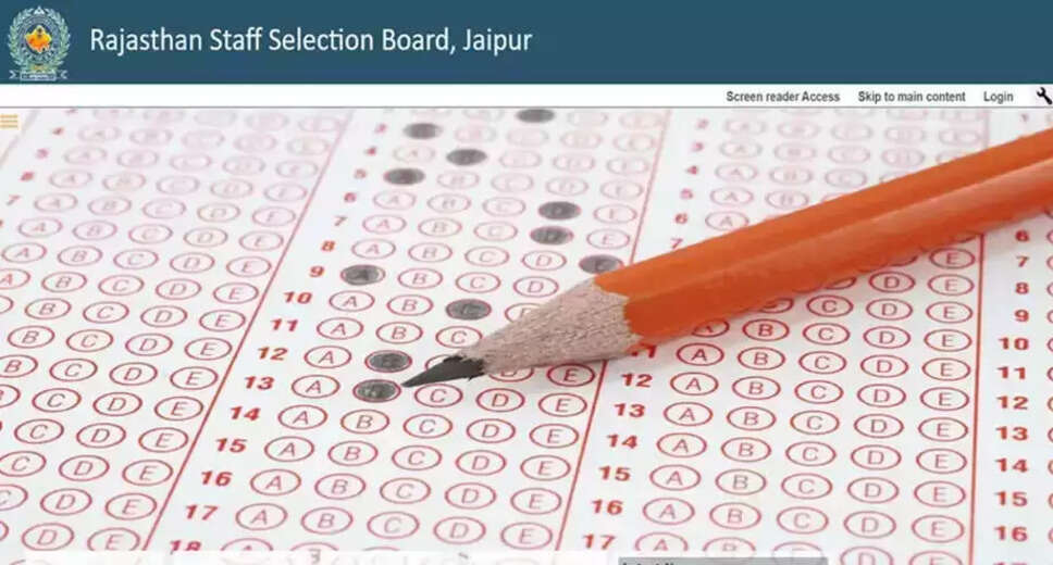 Rajasthan RSMSSB Junior Engineer Electrical Exam Results Released