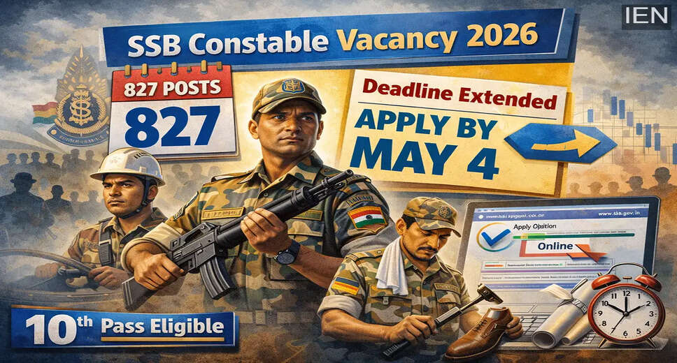 SSB Extends Application Deadline for Constable Recruitment 2026