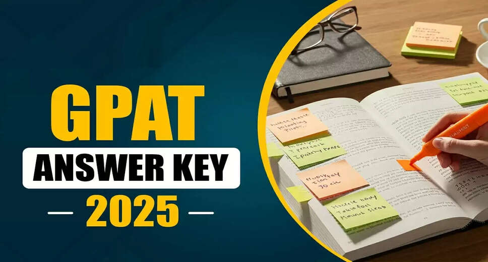 GPAT 2025 Answer Key Released by NBE