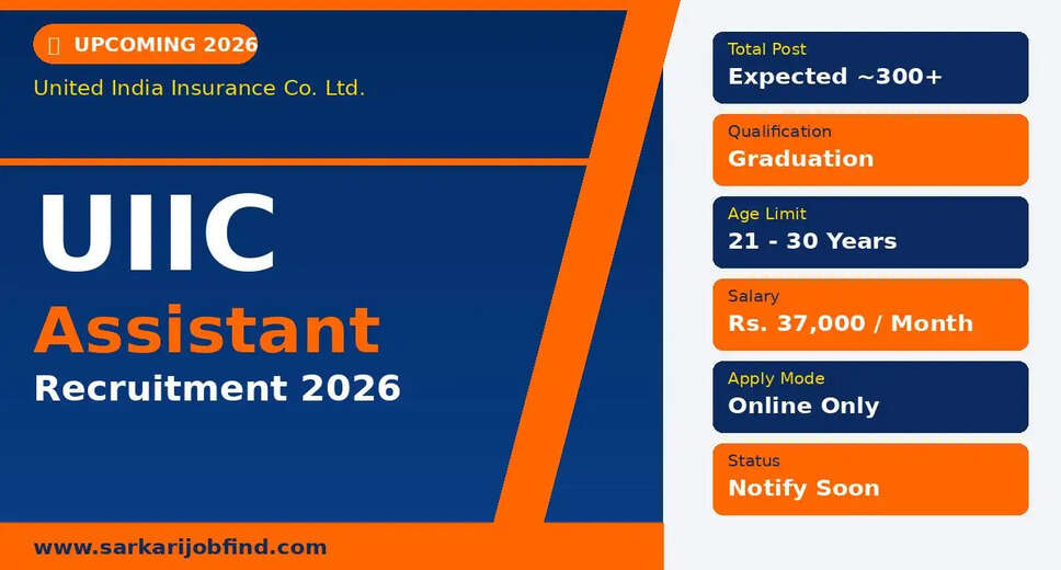 Upcoming UIIC Administrative Officer Recruitment 2026: Apply Soon