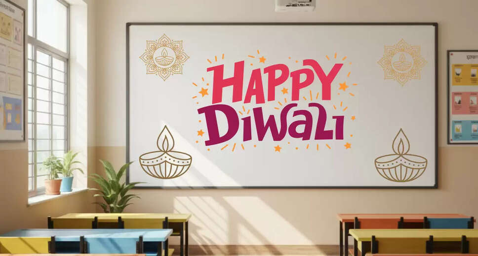 Diwali Holidays 2025: School Breaks Announced Across Various States
