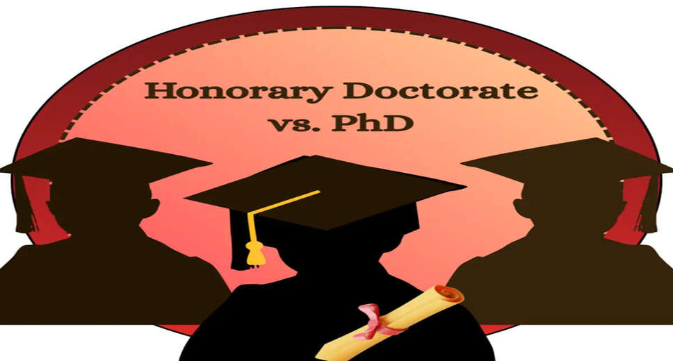 Understanding the Difference Between Honorary Degrees and Regular PhDs