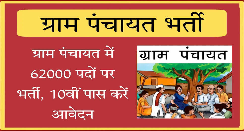 Exciting Job Opportunities in Gram Panchayat Recruitment