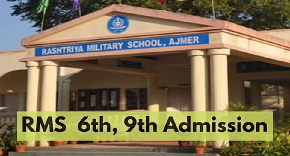 Rashtriya Military School CET Results Announced for 2026-27 Academic Year