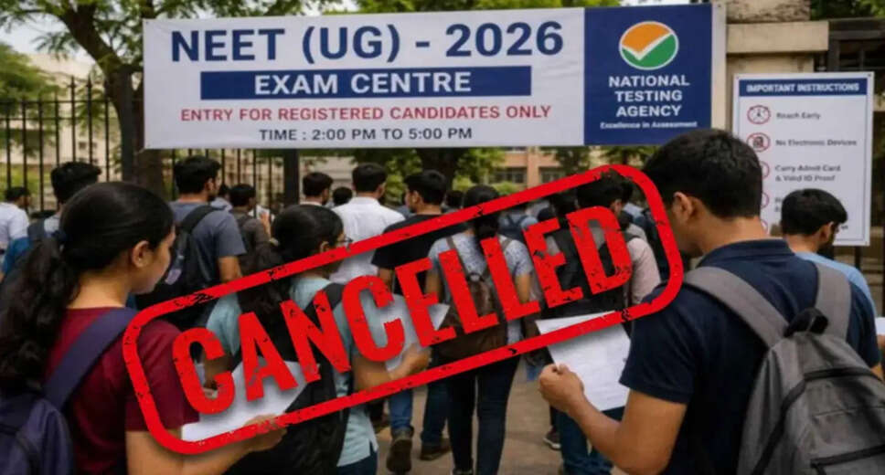 NEET UG 2026 Examination Cancelled Amid Paper Leak Scandal