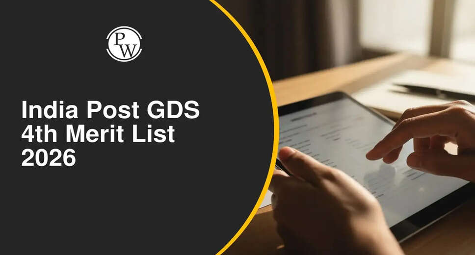 India Post Releases 4th Merit List for GDS Recruitment 2026