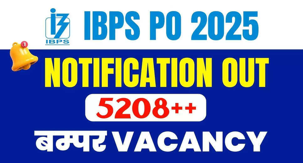 IBPS CRP PO/MT 15th Online Application 2025 Now Open