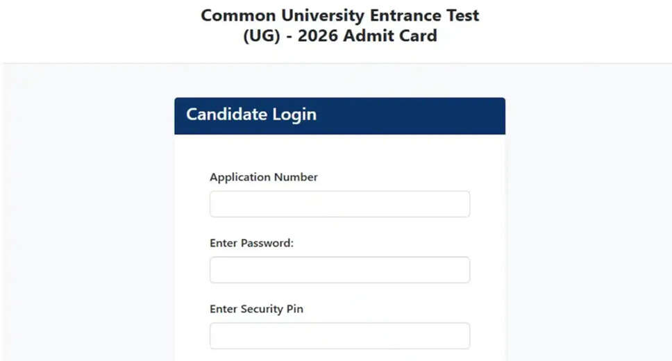NTA Issues Updated Admit Cards for Rescheduled CUET UG 2026 Exams