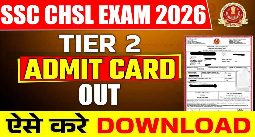 Final Vacancy Update for SSC CHSL 10+2 Tier-II 2026