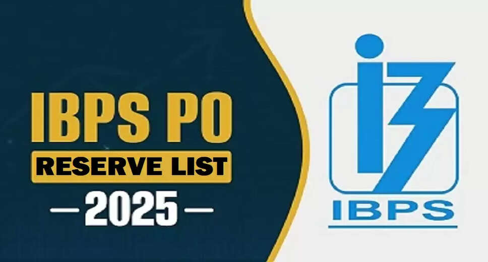 IBPS Releases 14th Reserve List for PO/MT 2025 Recruitment