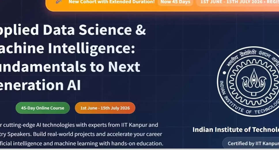 Accelerate Your AI Skills with IIT Kanpur's 45-Day Online Course