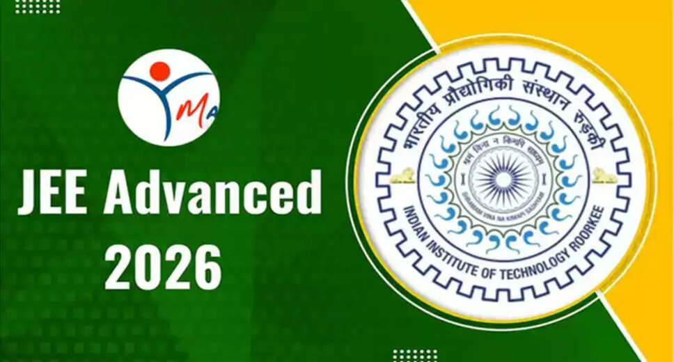 JEE Advanced 2026 Exam Date and Details Announced