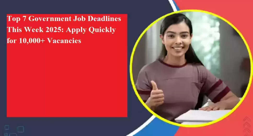 Top Government Job Opportunities Closing This Week: Apply Now!