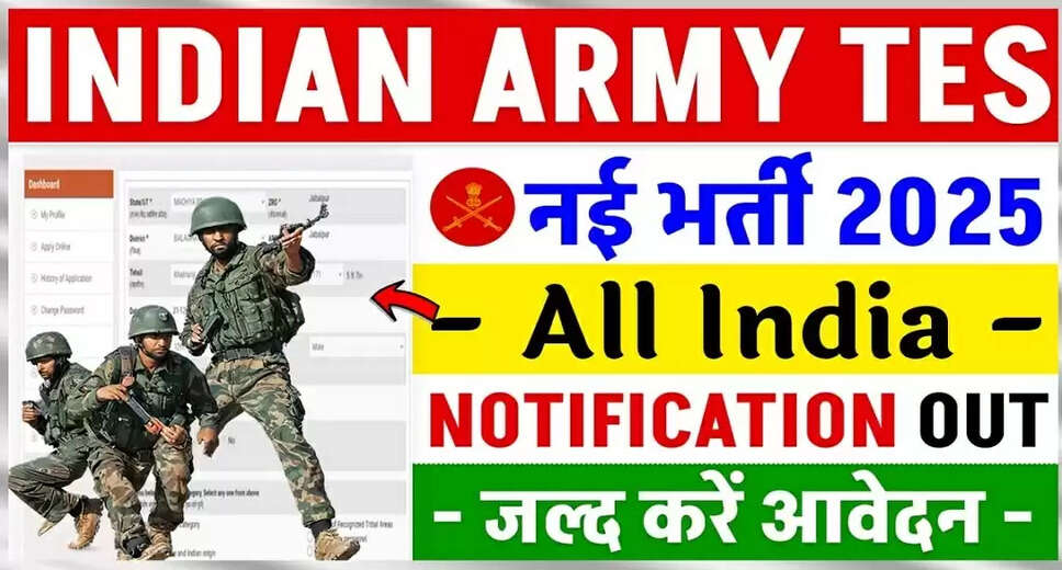 Indian Army 10+2 TES 54 Recruitment 2025: Apply Now for 90 Vacancies