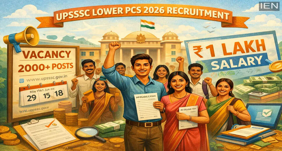 Uttar Pradesh Lower PCS 2026 Recruitment: Over 2,200 Government Job Openings