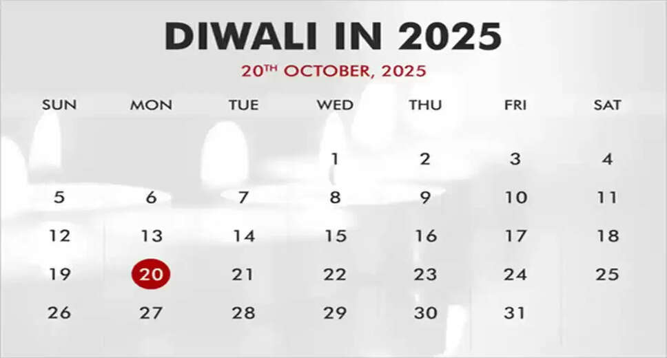 Diwali 2025 School Holidays: Key Dates and State-Specific Observances