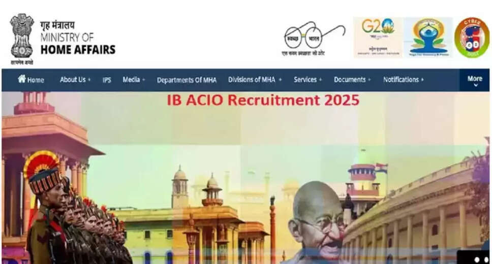 Intelligence Bureau Recruitment for ACIO Officer Grade 2/Tech: Apply Now