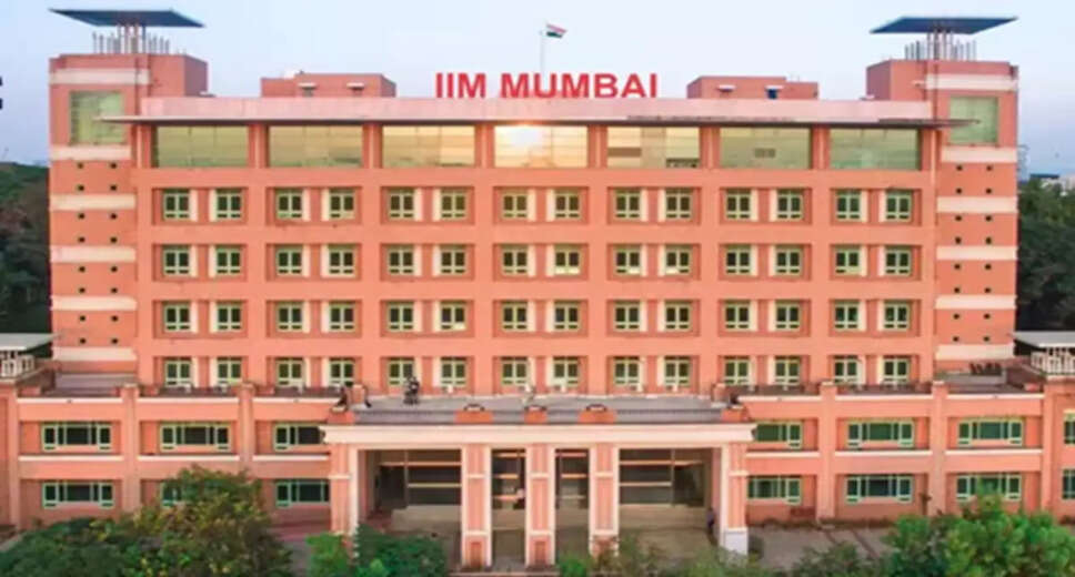 IIM Mumbai Announces Recruitment for Management Trainees in 2026