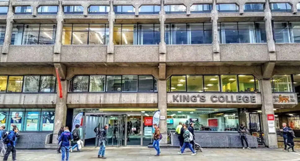 King's College London Launches Scholarship for Indian Postgraduate Students