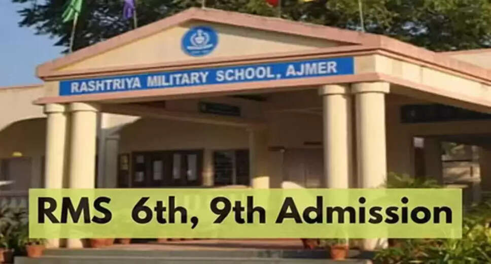 Rashtriya Military School CET 2026 Admit Card Released: Download Now